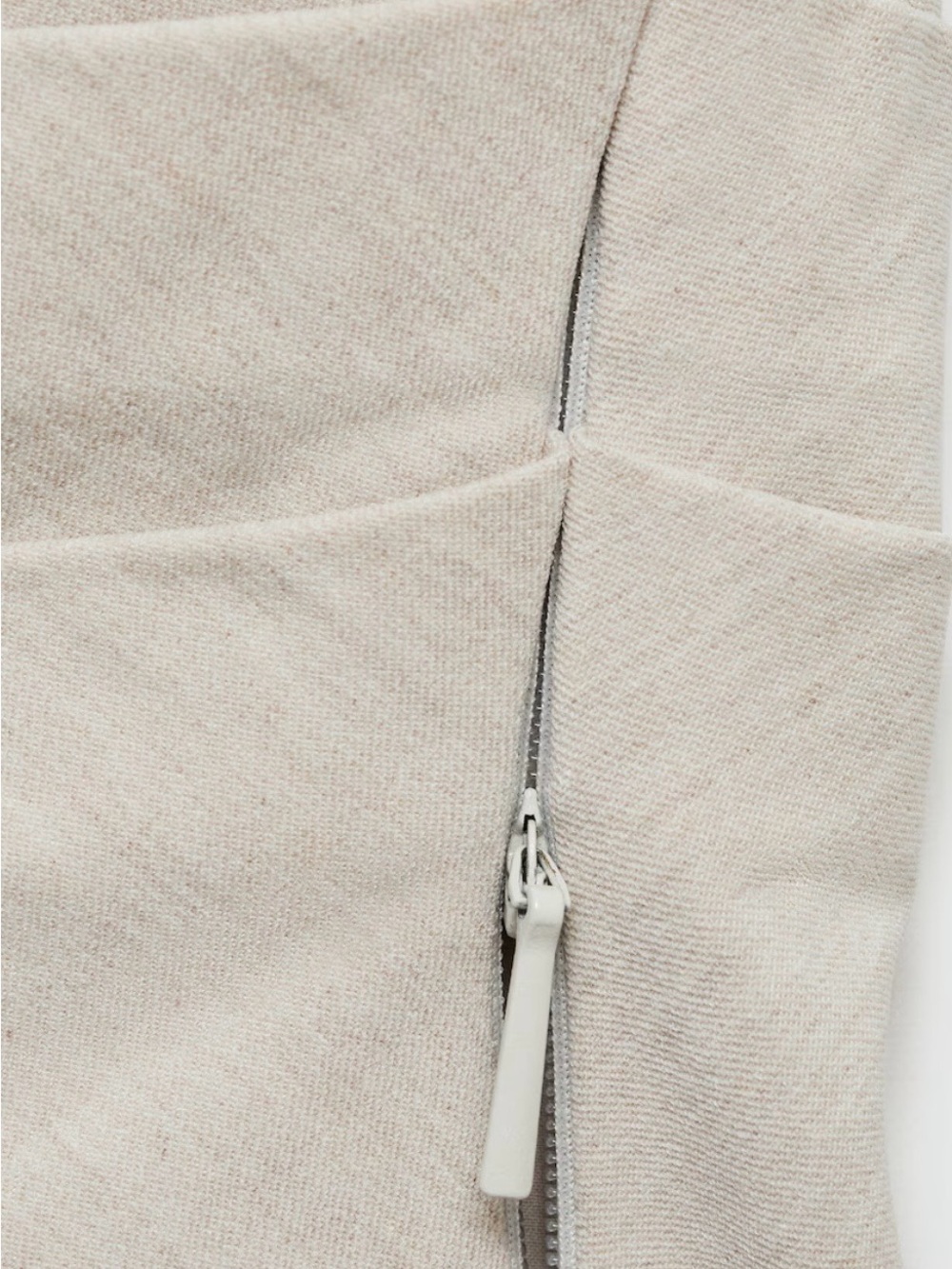 Mango Cream Off-Shoulder Ruched Top - Picture 6 of 8